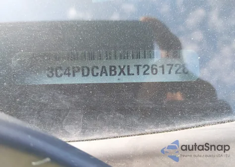 2020 Dodge Journey Se Value z USA, uszkodzony, nr VIN 3C4PDCABXLT261728